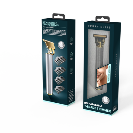 Rechargeable T-Blade Hair & Beard Trimmer