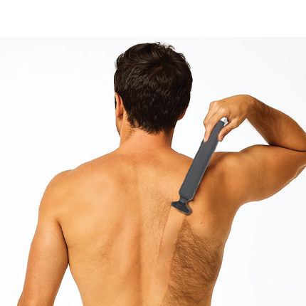 Foldable Rechargeable Back Hair Trimmer for Hard-to-Reach Grooming