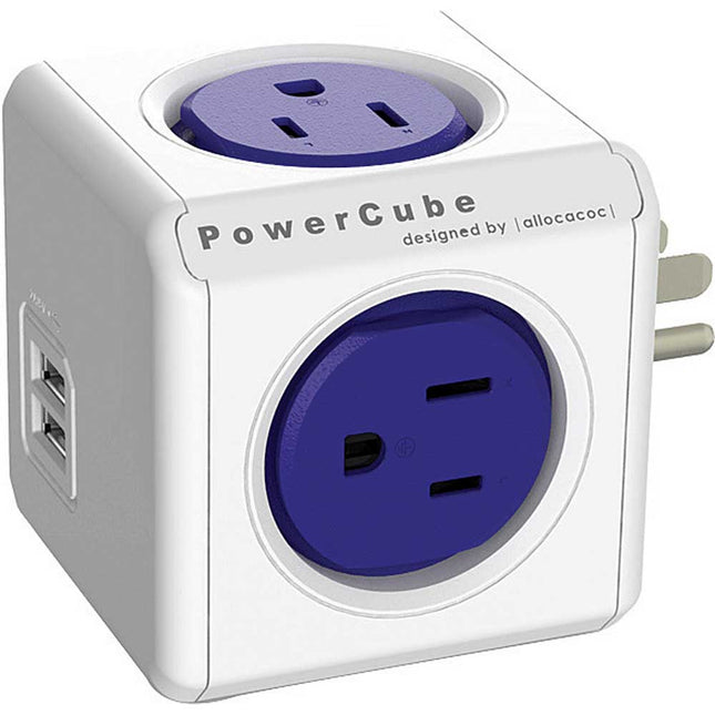 PowerCube 4-Outlet Original USB Power Bar