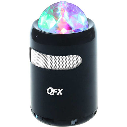 Portable Multimedia Disco Light Speaker with FM Radio and USB/Micro SD Port, Black