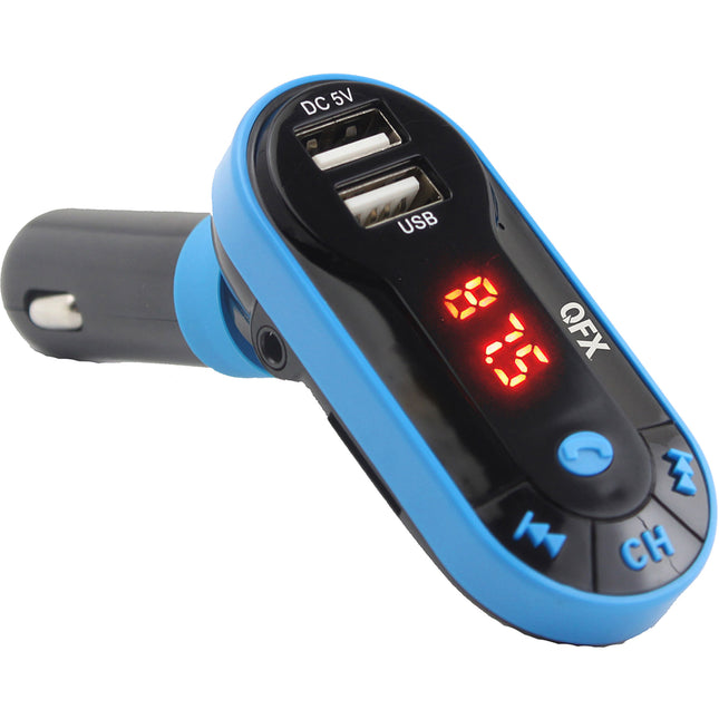 Wireless FM Transmitter, Blue