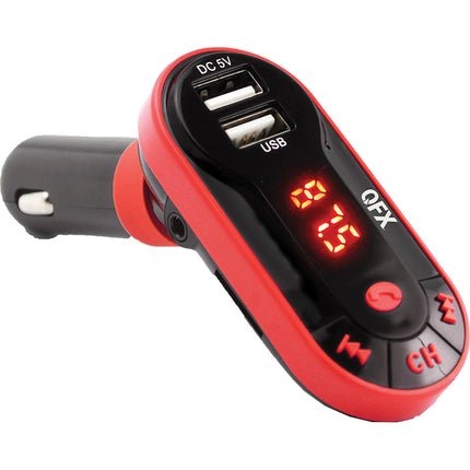Wireless FM Transmitter, Red