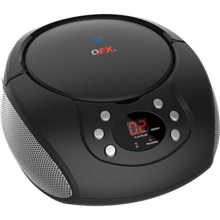 Bluetooth Boombox AM/FM/USB/CD Player