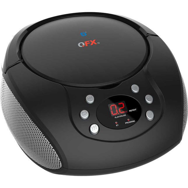 Bluetooth Boombox AM/FM/USB/CD Player