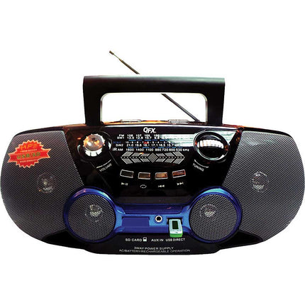 J-70BL AM/FM/SW 1-2 World Receiver, Blue