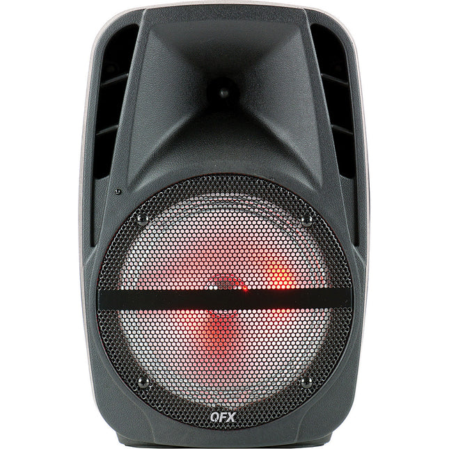 15” Portable Party Speaker Wireless Microphone and Stand