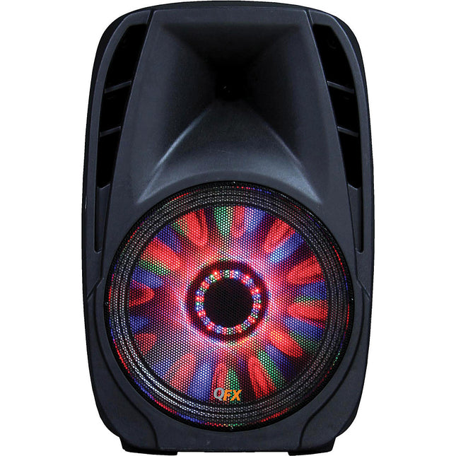 Battery Powered Bluetooth PA Speaker LED Light