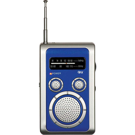R27BL AM/FM Portable Radio, Blue