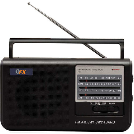 R3 AM/FM/SW1/SW2 Portable Radio