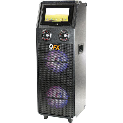 Bluetooth PA Cabinet Speaker with Built-In Amplifier