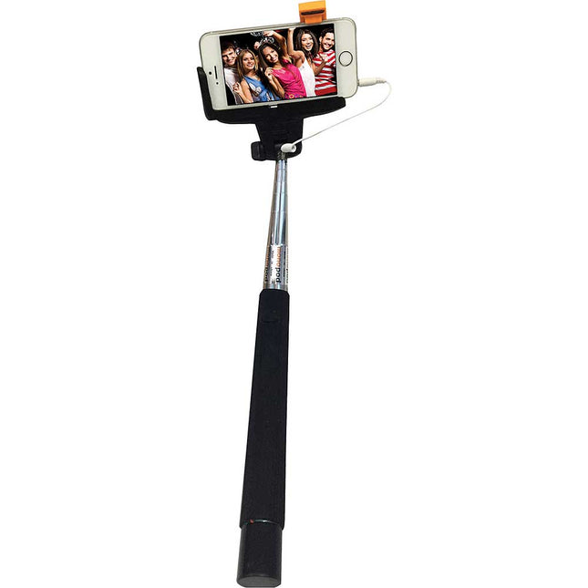 Universal Selfie Stick w/Remote Shutter Cable