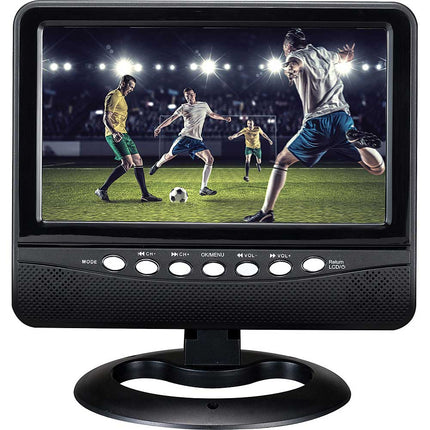 7” Rechargeable LCD TV