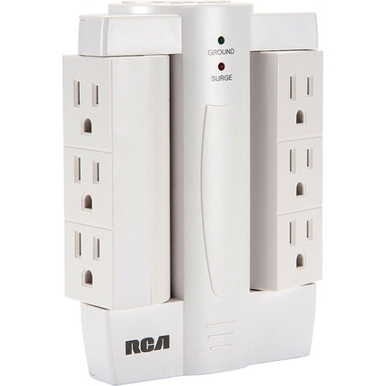 6-Outlet Swivel Surge Protector