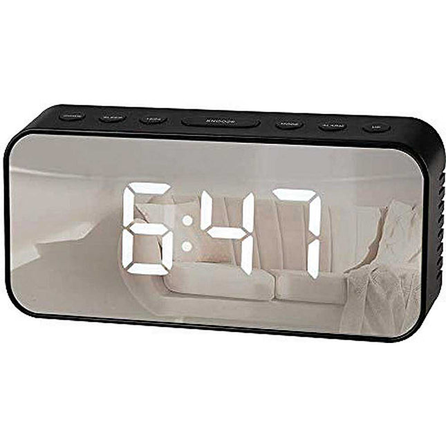 Mirrored Alarm Clock