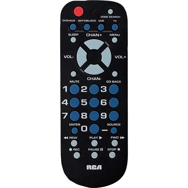 RCR504BR 4-Device Palm-Sized Universal Remote