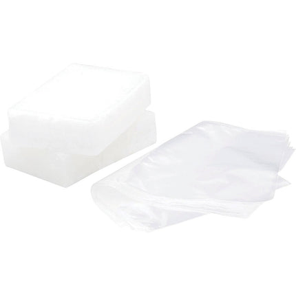 Eucalyptus Scent Paraffin Bath Wax Refills and 30 Liners