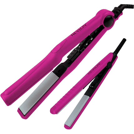 Ultra Straight Flat Iron Travel Set