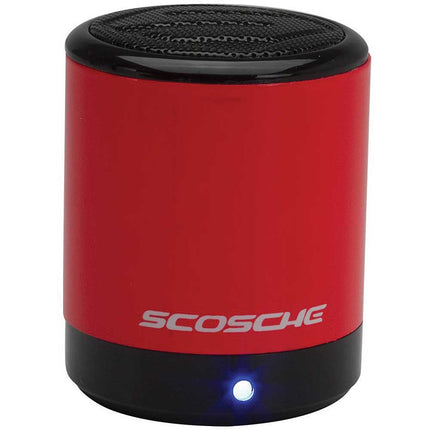 BTCANRD boomCAN Portable Bluetooth Speaker, Red