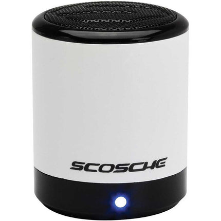 BTCANW boomCAN Portable Bluetooth Speaker, White