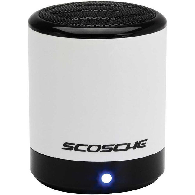 BTCANW boomCAN Portable Bluetooth Speaker, White