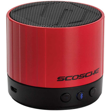 BTSPK3RD boomSTREAM mini Portable Bluetooth Speaker, Red