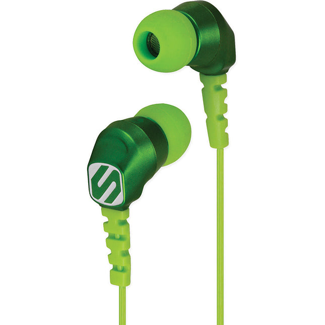HP200G Noise Isolation Earbuds, Green