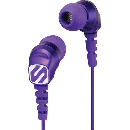 HP200PU Noise Isolation Earbuds, Purple
