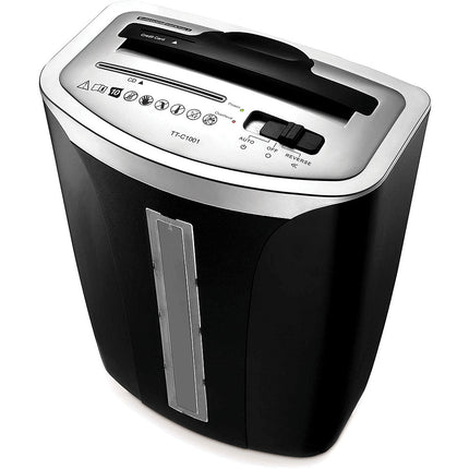 Super Quiet 10-Sheet Cross Cut Low-Noise Shredder
