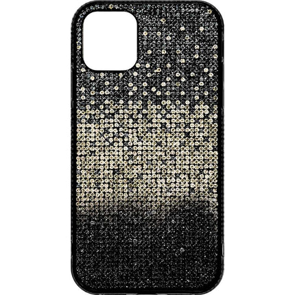 GLITTER PHONE CASE for iPhone® 11, Black/Silver