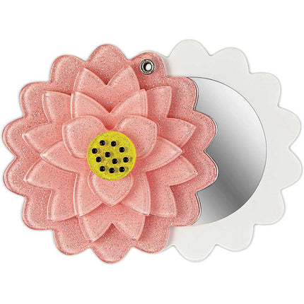 Smartphone Mirror w/ 3M Strong Adhesive, Pink Flower