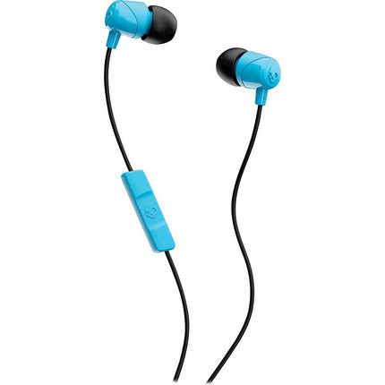 Jib Wired In-Ear Headphones w/Mic, Blue