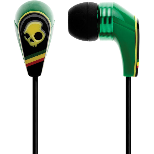 S2FFGM-058 "50/50" In-Ear w/ Mic3 Earbuds, Rasta