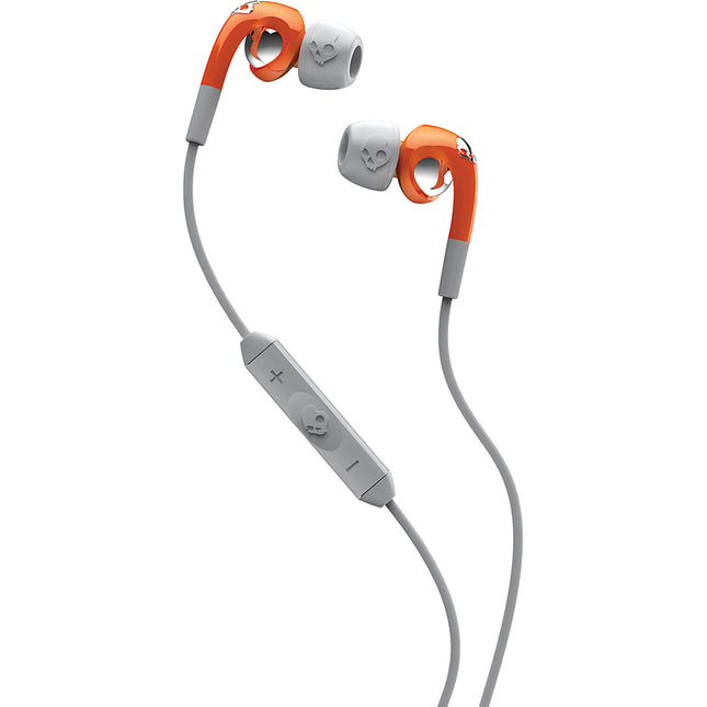 S2FXDM-213 "Fix" In-Ear Buds w/Mic, Orange/Grey