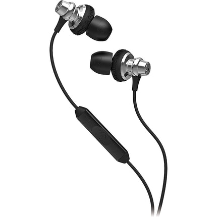 S2HMFY-016 "Heavy Medal" In-Ear Buds w/Mic, Chrome