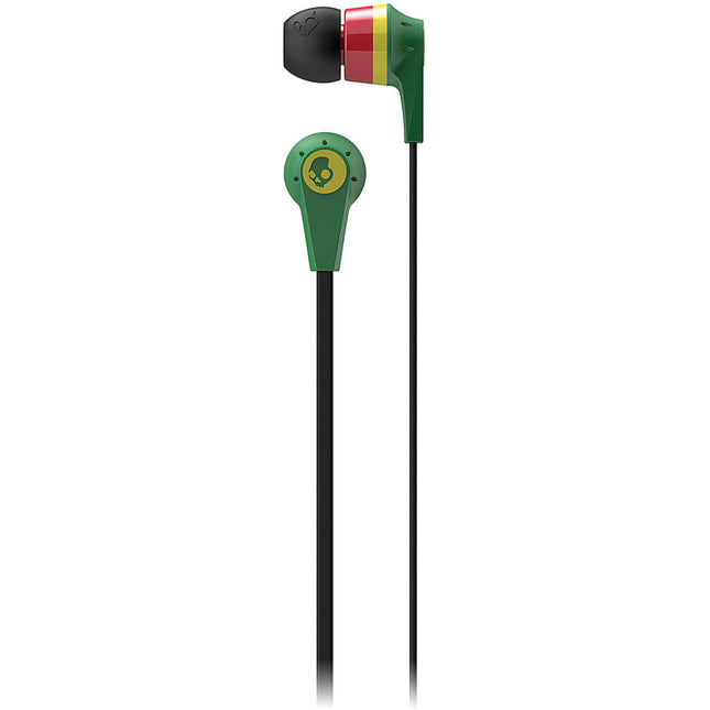 S2IKDZ-058 Ink'd 2.0 In-Ear Headphones, Rasta