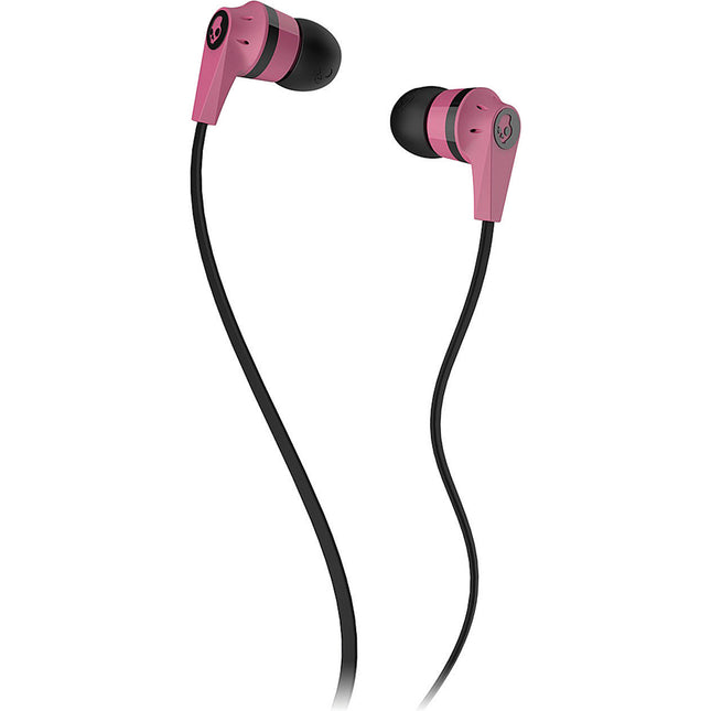 S2IKDZ-133 Ink'd 2.0 In-Ear Headphones, Pink/Black