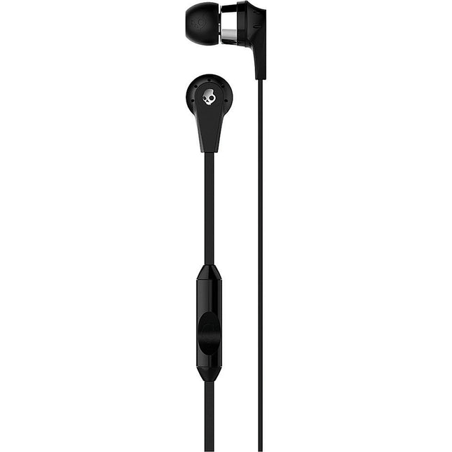 Ink'd 2.0 Micd In-ear Headphones with In-line Mic, Black/Chrome