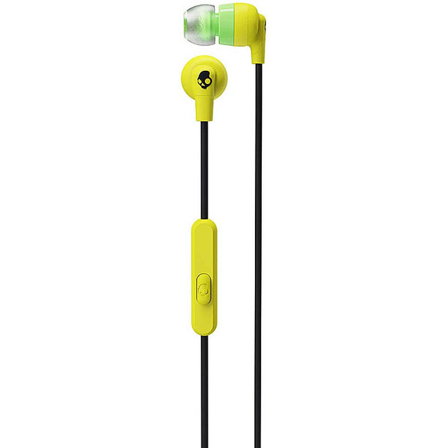 Ink'D+ Wired In-Ear Headphones, Yellow
