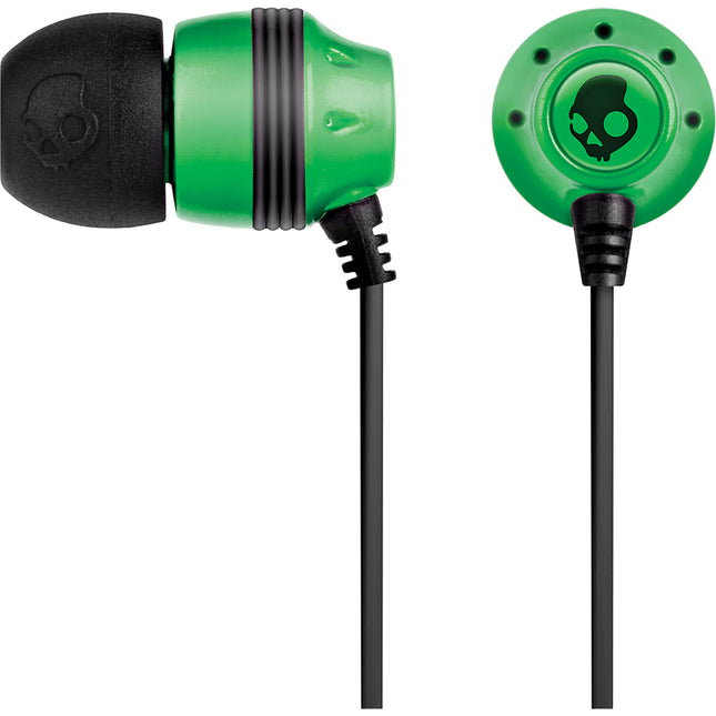 S2INBL-GB "Ink'd" Earbuds, Green & Black