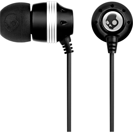 S2INCB-008 "Ink'd" Earbuds, Black/Chrome