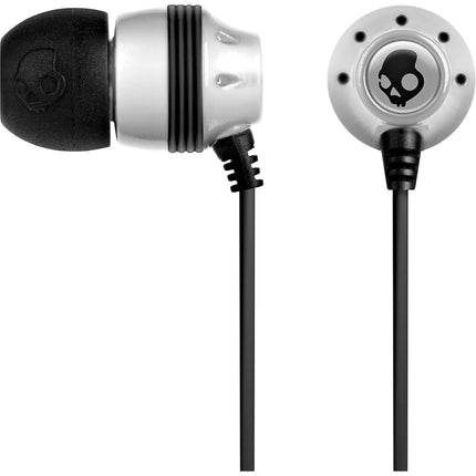 S2INCZ-045 "Ink'd" Earbuds, Silver/Black