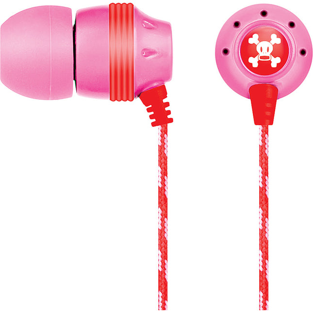 S2INCZ-052 "Ink'd" Earbuds, Paul Frank Pink