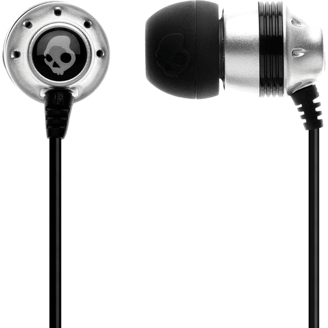 S2INDY-045 "Ink'd" Mic'd Earbuds, Black