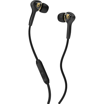 S2SBDY-009 "Smokin Buds" Mic'd Ear Buds, Black/Gold