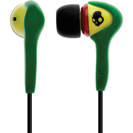 S2SBDZ-058 "Smokin' Buds" In-Ear Earbuds, Rasta