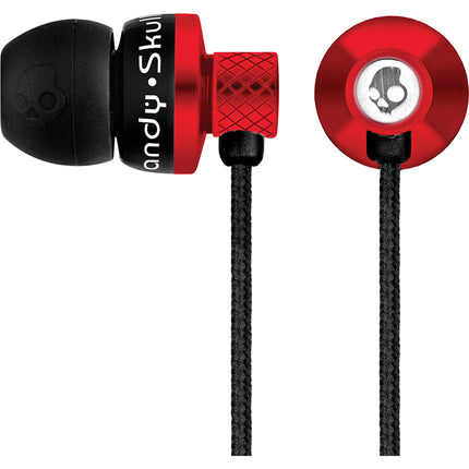 S2TTCB-048 "Titan" In-Ear Earbuds, Black/Red