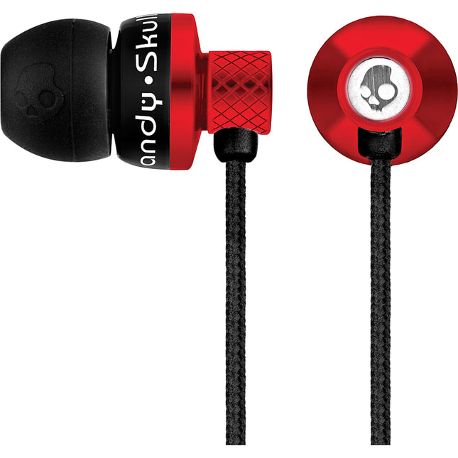 S2TTCB-048 "Titan" In-Ear Earbuds, Black/Red