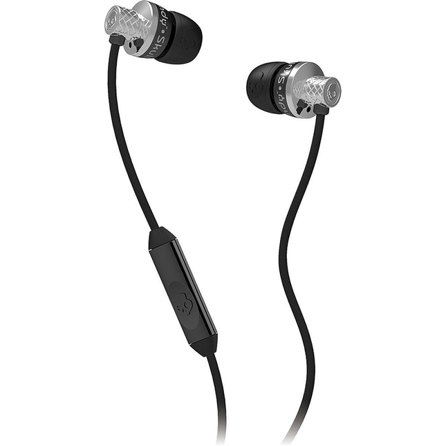 S2TTDY-016 "Titan" Mic'd Earbuds, Chrome Black