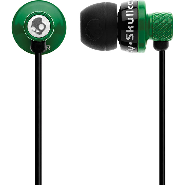 S2TTDZ-080 "Titan" In-Ear Earbuds, Black/Green