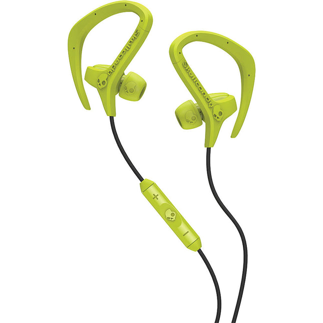 "Chops" Sport Earbuds, Hot Lime Green